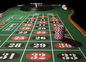 pile de jetons sur le 27 - casino craps