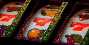 machine à sous affichant un jackpot