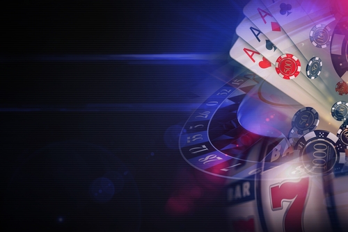 roulette, jeu de cartes et dés de casino en ligne
